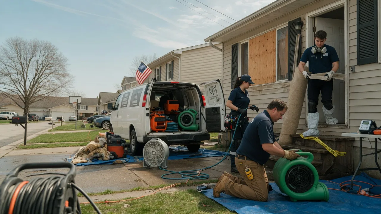 Water Damage Restoration in Paden City, WV near me